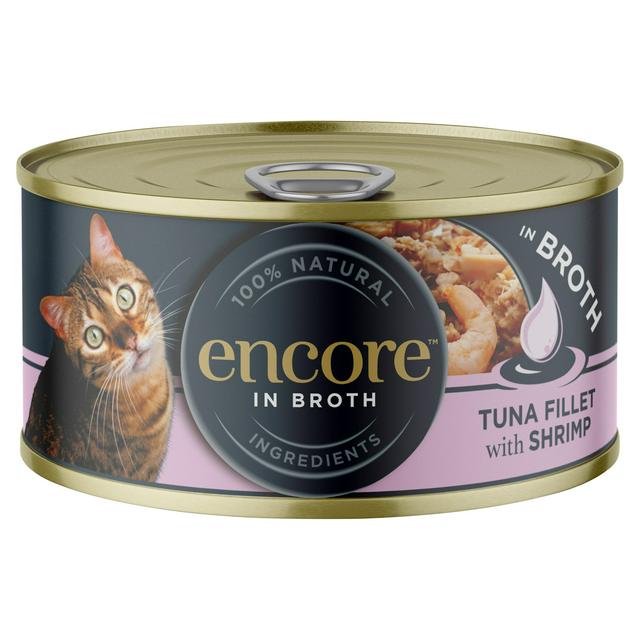 Encore Tuna n Broth Cat Tin 70g