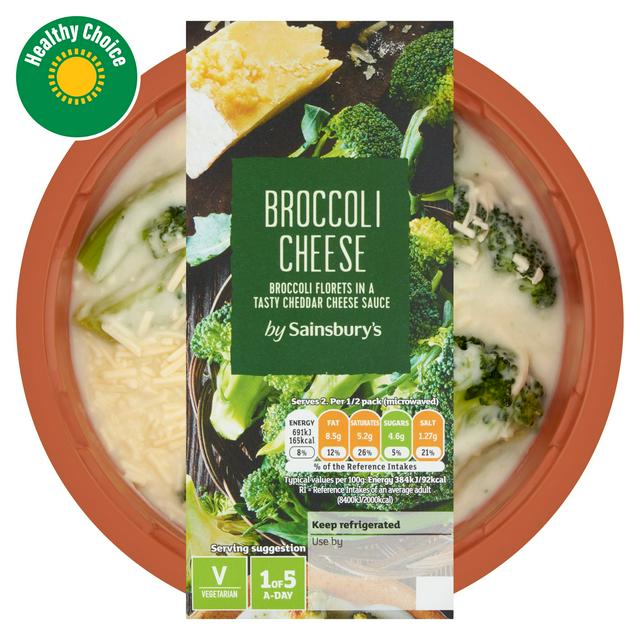 Sainsburys Broccoli Cheese 400g