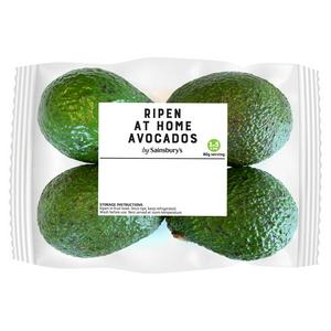 By Sainsbury?s 4 Baby Ripen at Home Avocados