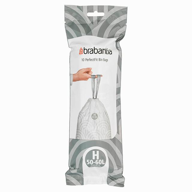 Brabantia Dispenser Bin Liners / Trash Bags, Size/Code H, 50-60