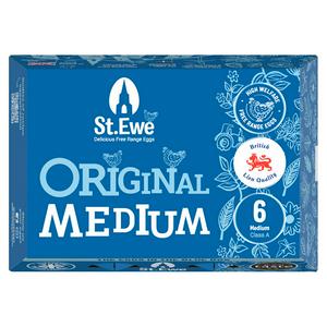 St. Ewe Original Free Range Eggs Medium 6 Pack