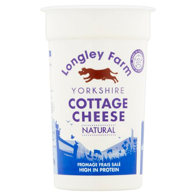 Longley Farm Natural Cottage Cheese 250g - gallery image 1