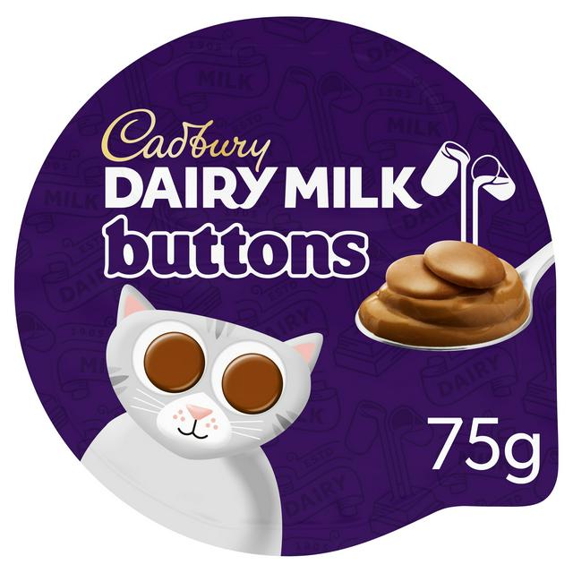 Cadbury Dairy Milk Buttons Chocolate Dessert 85g