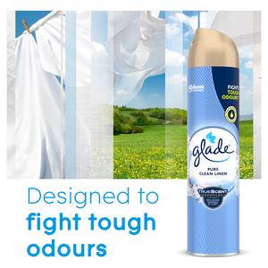Glade Aerosol Air Freshener Clean Linen 300ml - gallery image 5