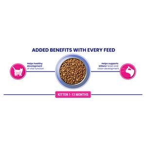 Purina One Kitten Dry Cat Food Chicken & Wholegrain 750g - gallery image 6