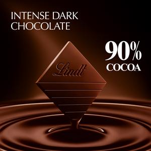 Lindt Excellence Intense Dark 90% Cocoa Chocolate Bar 100g - gallery image 2