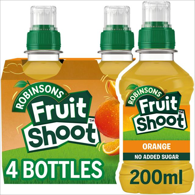 Fruit Shoot Orange Kids Juice Drink 4x200ml