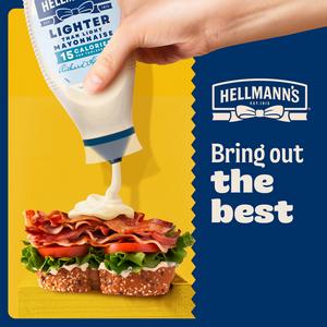 Hellmann's Lighter than Light Squeezy Mayonnaise 430ml - gallery image 2