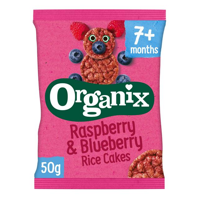 Organix FingerFoods Cherry Rice Cakes – Organic Baby Shop