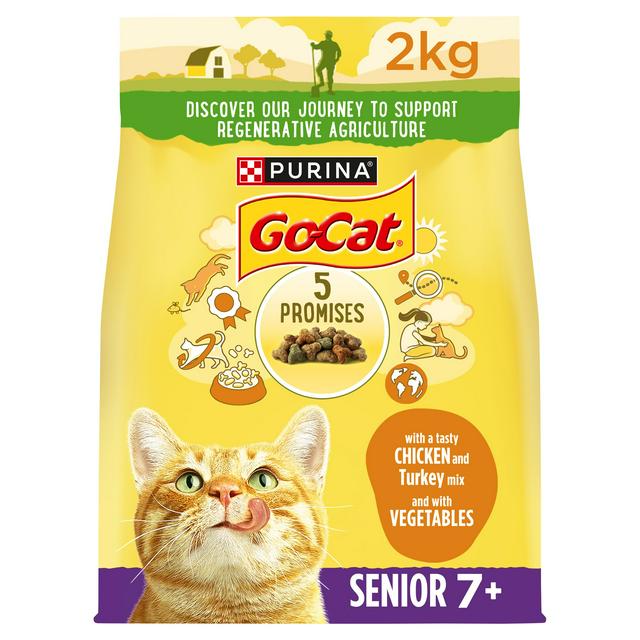Go-Cat Senior Chicken & Rice & Vegetables 2kg
