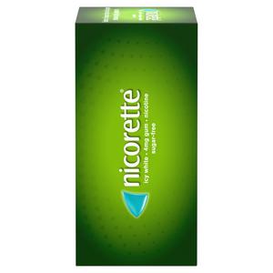 Nicorette Icy White Gum Pieces Quit Smoking Aid x105 4mg - gallery image 5