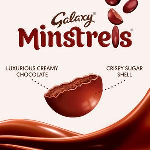 Galaxy Minstrels Milk Chocolate Buttons Pouch Bag 118g - gallery image 2