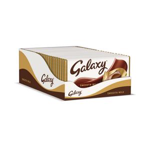 Galaxy Smooth Milk Chocolate Block Bar Vegetarian 100g - gallery image 2