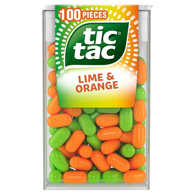 Tic Tac Lime & Orange 100 48g