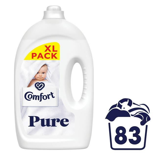 Comfort Fabric Conditioner Pure 83 Washes 2490ml