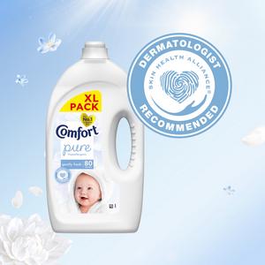 Comfort Pure 80 Washes Fabric Conditioner 2.4L - gallery image 2