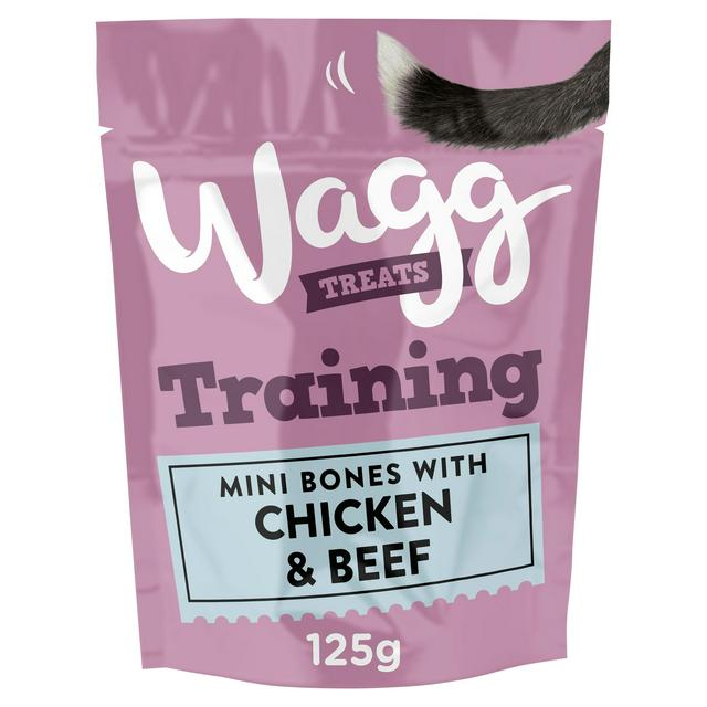 Wagg Training Treats with Chicken, Beef & Lamb 125g