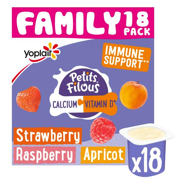 Petits Filous Variety Fromage Frais 18 x 47g