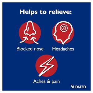 Sudafed Sinus Max Strength Capsules x16 - gallery image 2