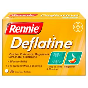 Rennie Deflatine Trapped Wind Relief Tablets x36 - video