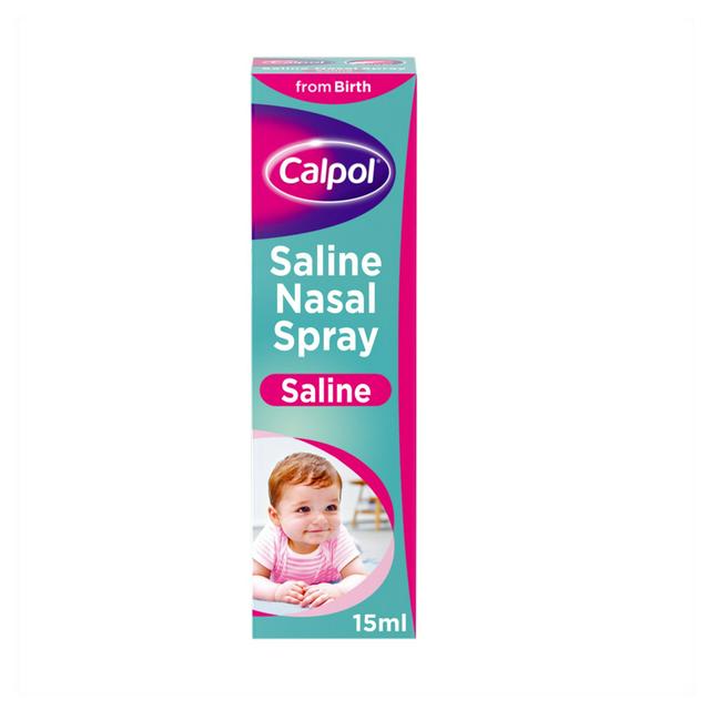 Calpol Saline Spray 15ml Suitable from 