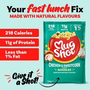 Mug Shot Noodles Chicken & Sweetcorn 54g - gallery image 2