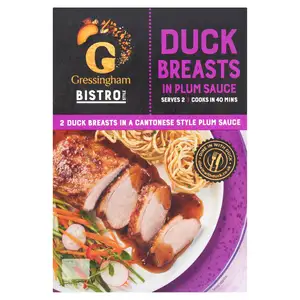 Gressingham Duck Breasts In Plum Sauce 400g (Serves 2)