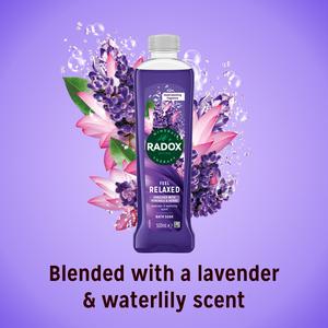 Radox Feel Relaxed Lavender Bath Soak Bubble Bath 500ml - gallery image 2
