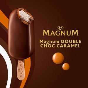 Magnum Mini Double Chocolate & Double Caramel Ice Cream Sticks 6x55ml - gallery image 2