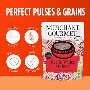 Merchant Gourmet Simply Cooked Red & White Quinoa 250g - gallery image 3