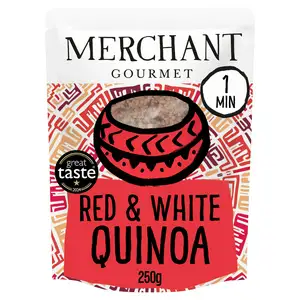 Merchant Gourmet Simply Cooked Red & White Quinoa 250g