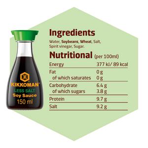 Kikkoman 150ml Reduced Salt Soy Sauce - gallery image 2