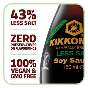Kikkoman 150ml Reduced Salt Soy Sauce - gallery image 3