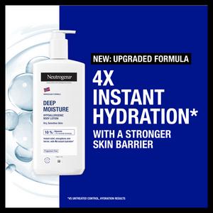 Neutrogena Deep Moisture Fast Absorbing Body Lotion Moisturiser 400ml - gallery image 2