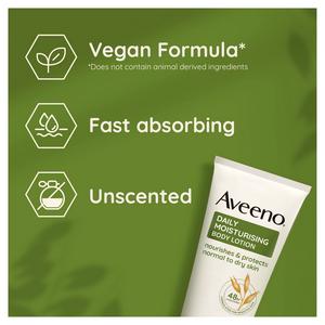 Aveeno Daily Moisturising Body Lotion Moisturiser Cream 200ml - gallery image 5