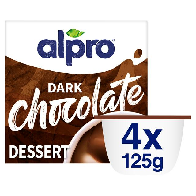 Alpro Dessert Dark Chocolate 4x125g