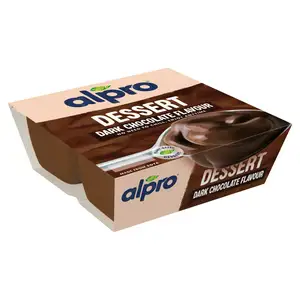 Alpro Dark Chocolate Dessert 4x125g