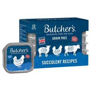 Butcher's Succulent Recipes Dog Food Trays 12x150g - gallery image 2
