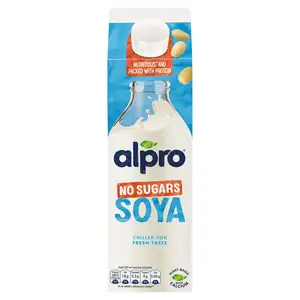 Alpro Soya Milk  No Sugars Chilled Dairy Alternative 1L