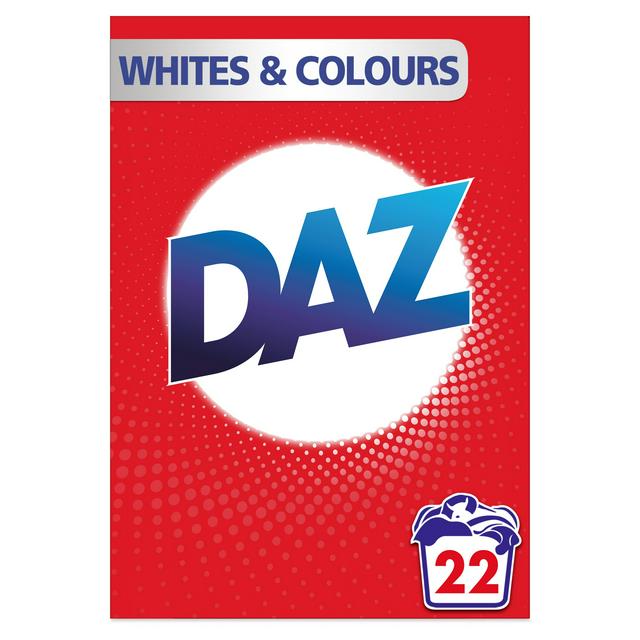 Daz Washing Powder Whites & Colours 22 Washes 1.43kg