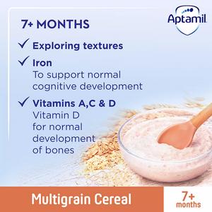 Aptamil Multigrain Breakfast Cereal 200g 7 Month+ - gallery image 2