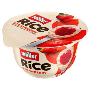 Müller Rice Strawberry Low Fat Pudding Dessert 170g - gallery image 3