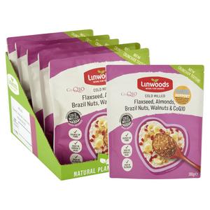 Linwoods Milled Flaxseed, Walnuts, Brazil Nuts, Almonds & Q10 360g - gallery image 4