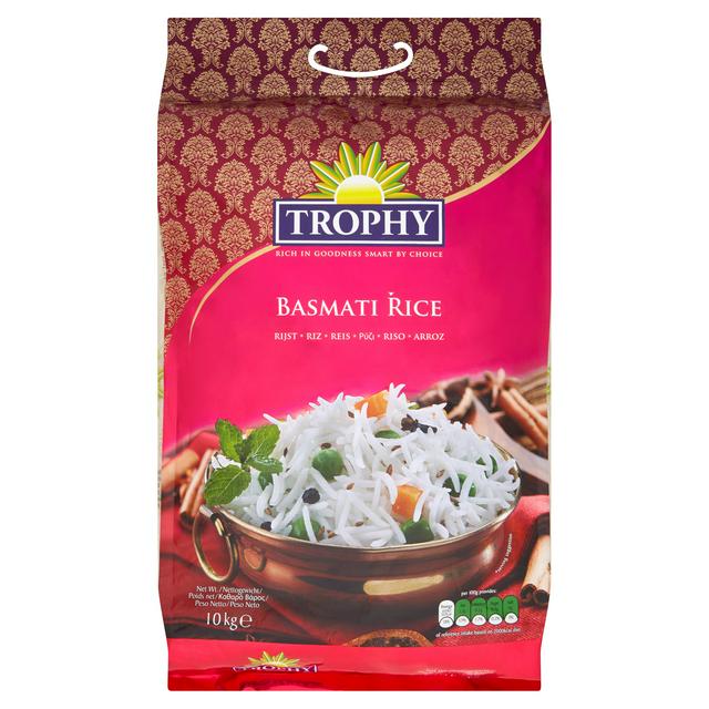 Trophy Indian Basmati Rice 10kg 20 Compare Prices