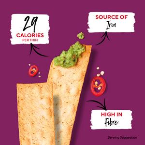 Ryvita Thins Sweet Chilli Flatbread Crackers 125g - gallery image 2