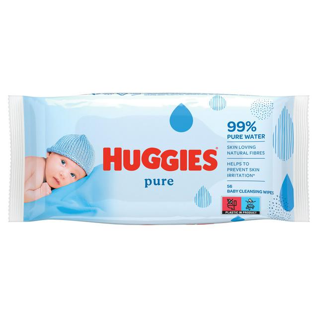 Huggies Pure Baby Wipes Single Pack 