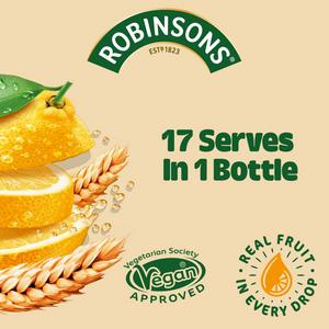 Robinsons Barley Water Lemon Squash 850ml - gallery image 2