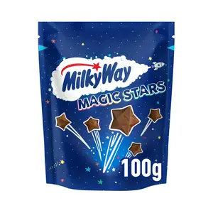 Milky Way Magic Stars Milk Chocolate Bites Pouch Bag 100g