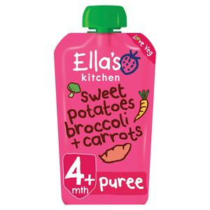 Baby Likes Halal Organic Baby Puree - Butternut Squash, Rice & Lamb, 130g X 6 Pouches, For Babies 7 Months Plus