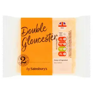 Sainsbury's Double Gloucester Cheese 250g